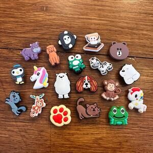 Animal Themed Croc Charm Jibbitz Bundle